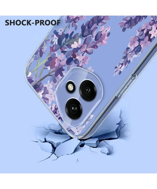 Coque Honor 400 Transparente Anti-choc Motif Glycine