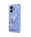 Coque Honor 400 Transparente Anti-choc Fleurs et Papillons