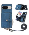 Coque Google Pixel 10 / 10 Pro à sangle, fermeture zippée et porte-car