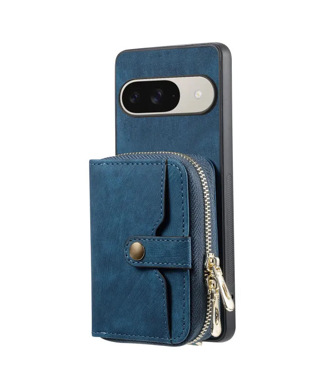 Coque Google Pixel 10 / 10 Pro à sangle, fermeture zippée et porte-car