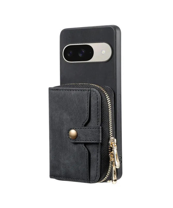 Coque Google Pixel 10 / 10 Pro à sangle, fermeture zippée et porte-car