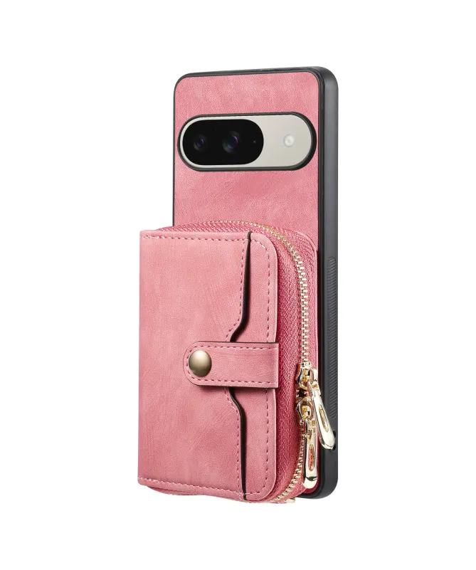 Coque Google Pixel 10 / 10 Pro à sangle, fermeture zippée et porte-car