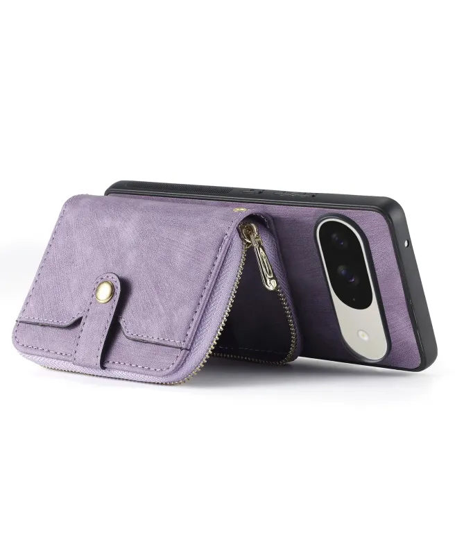 Coque Google Pixel 10 / 10 Pro à sangle, fermeture zippée et porte-car