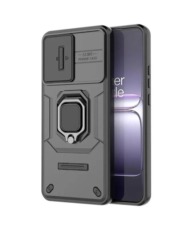Coque OnePlus Nord CE5 Anti-choc avec Cache Objectif et Anneau Support