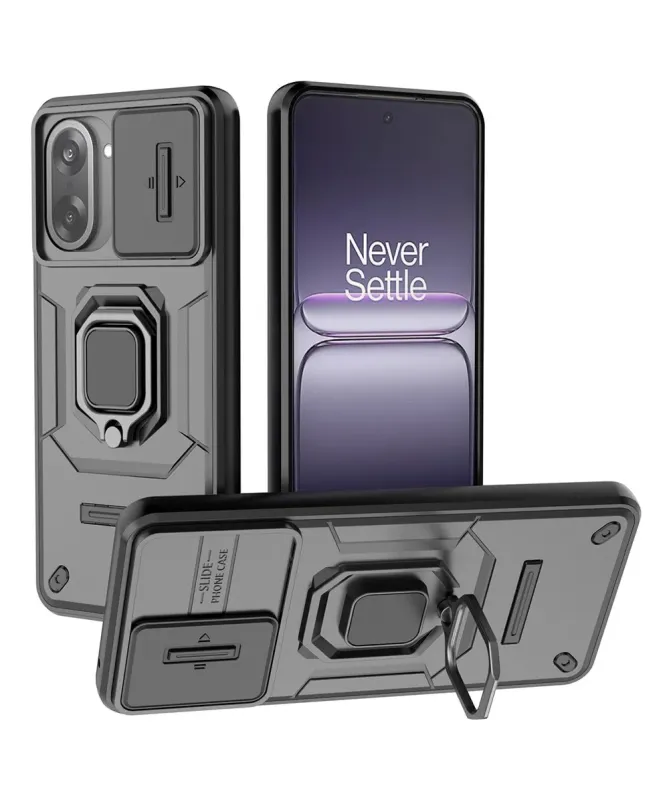 Coque OnePlus Nord CE5 Anti-choc avec Cache Objectif et Anneau Support