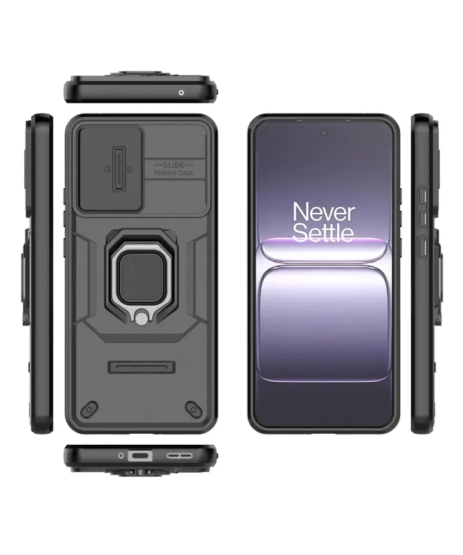 Coque OnePlus Nord CE5 Anti-choc avec Cache Objectif et Anneau Support