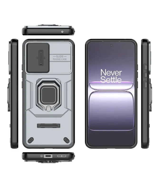 Coque OnePlus Nord CE5 Anti-choc avec Cache Objectif et Anneau Support