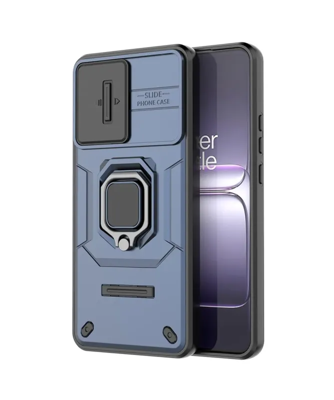 Coque OnePlus Nord CE5 Anti-choc avec Cache Objectif et Anneau Support