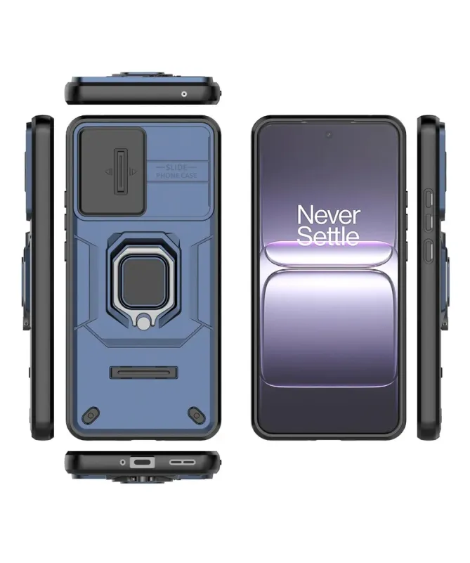 Coque OnePlus Nord CE5 Anti-choc avec Cache Objectif et Anneau Support