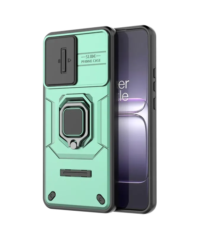 Coque OnePlus Nord CE5 Anti-choc avec Cache Objectif et Anneau Support