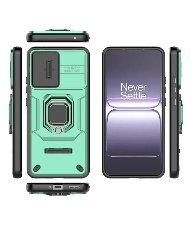 Coque OnePlus Nord CE5 Anti-choc avec Cache Objectif et Anneau Support