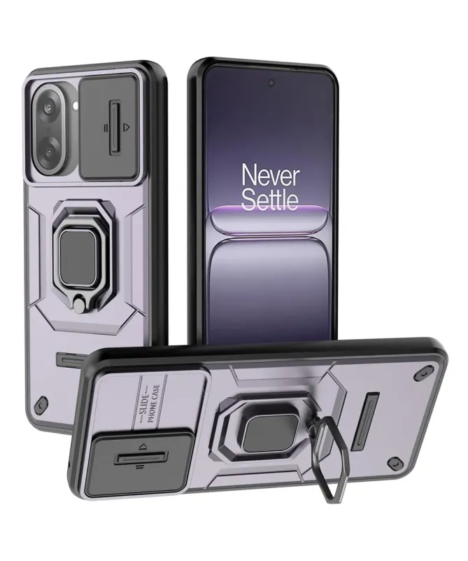 Coque OnePlus Nord CE5 Anti-choc avec Cache Objectif et Anneau Support