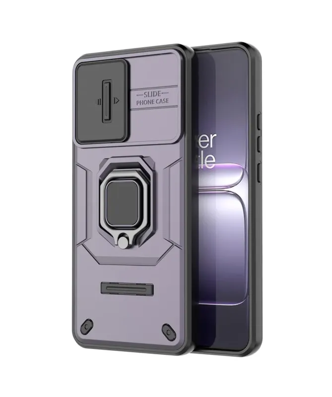 Coque OnePlus Nord CE5 Anti-choc avec Cache Objectif et Anneau Support