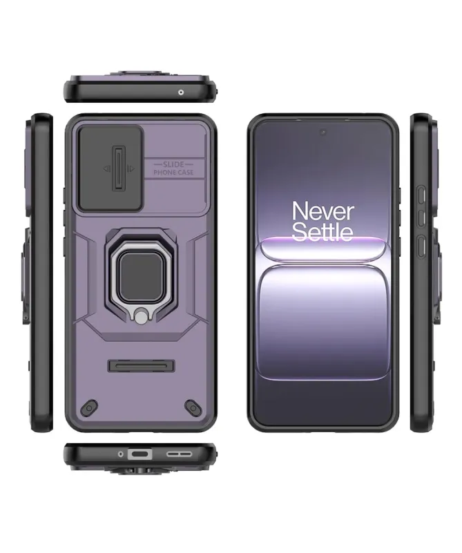 Coque OnePlus Nord CE5 Anti-choc avec Cache Objectif et Anneau Support