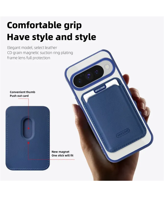 Coque Google Pixel 10 / 10 Pro Transparente avec Porte-cartes | CLEARM