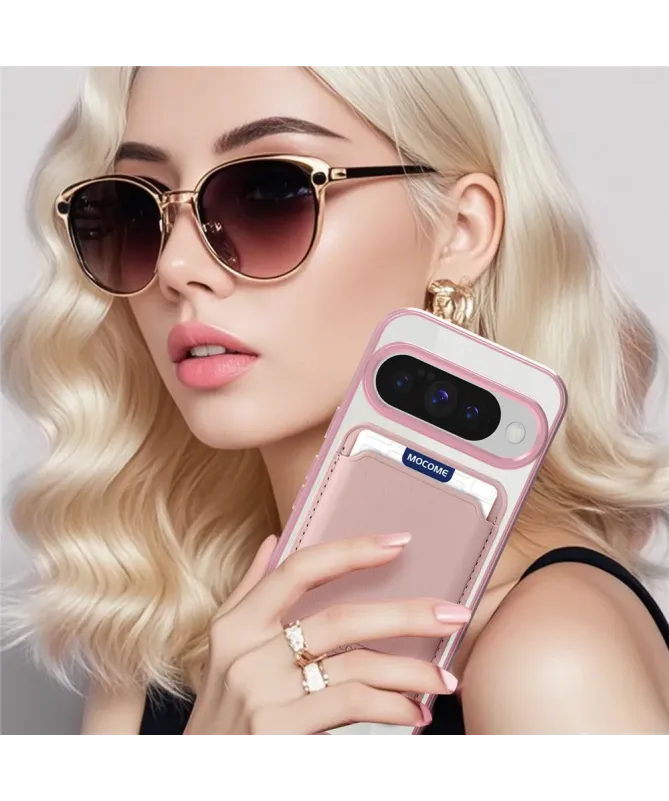 Coque Google Pixel 10 / 10 Pro Transparente avec Porte-cartes | CLEARM