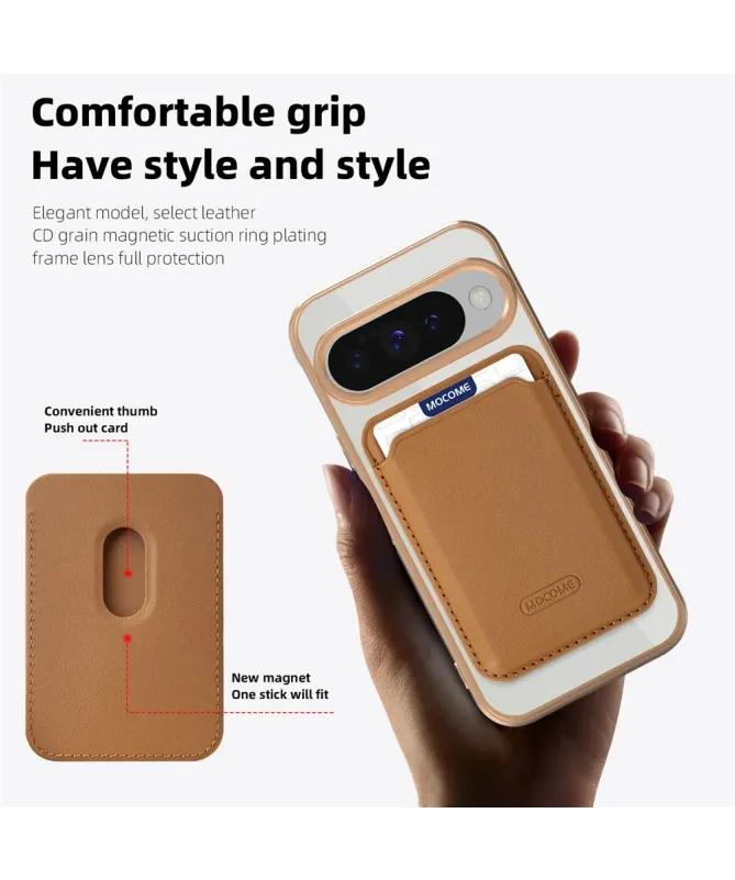 Coque Google Pixel 10 / 10 Pro Transparente avec Porte-cartes | CLEARM