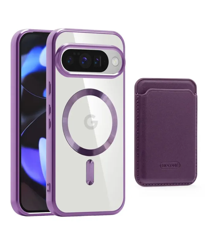 Coque Google Pixel 10 / 10 Pro Transparente avec Porte-cartes | CLEARM