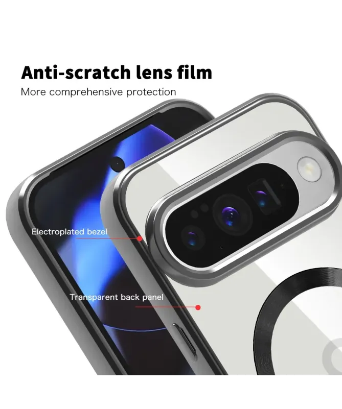 Coque Google Pixel 10 / 10 Pro Transparente avec Porte-cartes | CLEARM