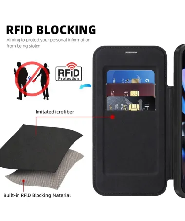Coque Google Pixel 10 / 10 Pro avec Rabat Porte-cartes | MAGFLIP Noir - photo 22