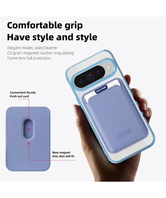 Coque Google Pixel 10 / 10 Pro Transparente avec Porte-cartes | CLEARM