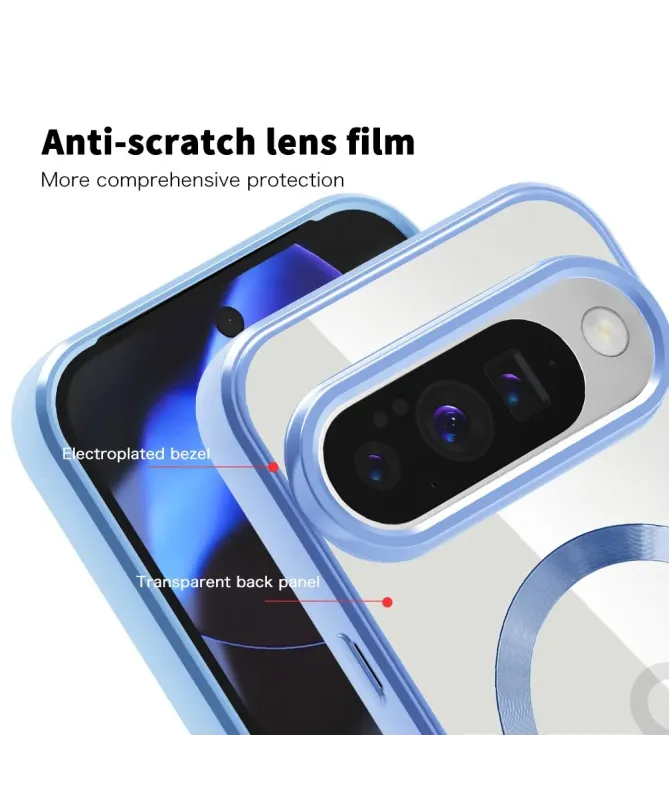 Coque Google Pixel 10 / 10 Pro Transparente avec Porte-cartes | CLEARM