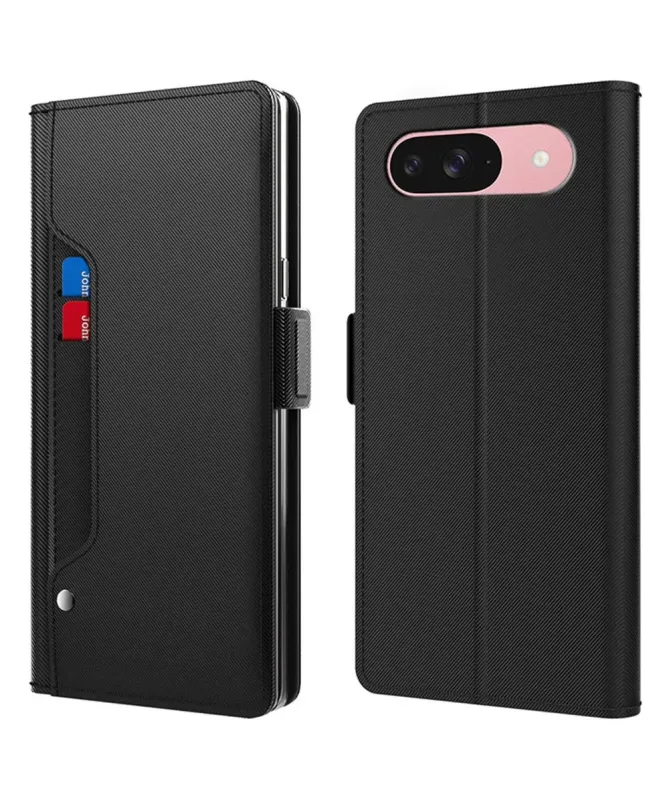 Housse Google Pixel 10 Flip premium porte cartes avec miroir