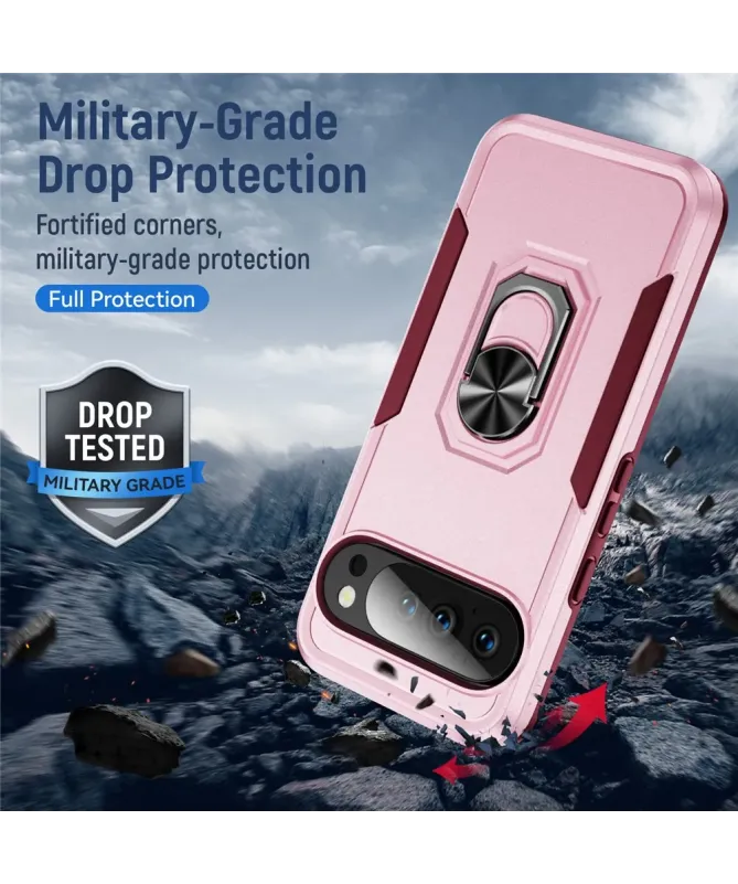 Coque Google Pixel 10 / 10 Pro | Armor Shield avec Anneau