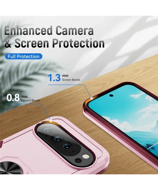 Coque Google Pixel 10 / 10 Pro | Armor Shield avec Anneau