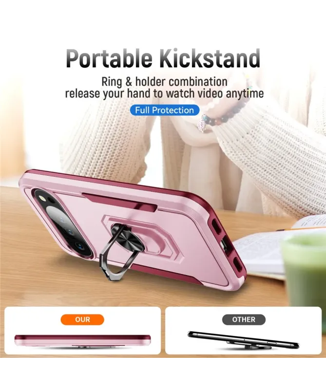 Coque Google Pixel 10 / 10 Pro | Armor Shield avec Anneau