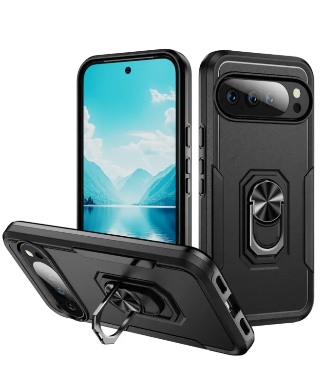 Coque Google Pixel 10 / 10 Pro | Armor Shield avec Anneau