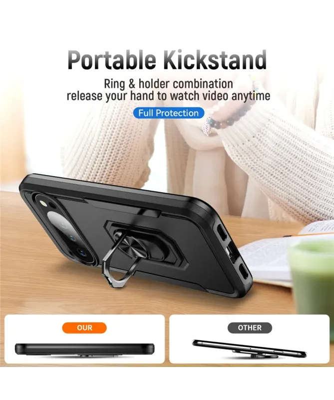 Coque Google Pixel 10 / 10 Pro | Armor Shield avec Anneau