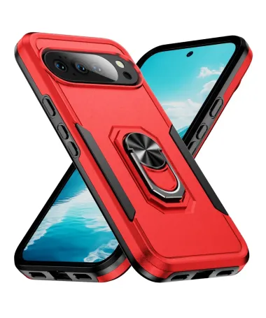 Coque Google Pixel 10 / 10 Pro | Armor Shield avec Anneau Rouge - photo 21