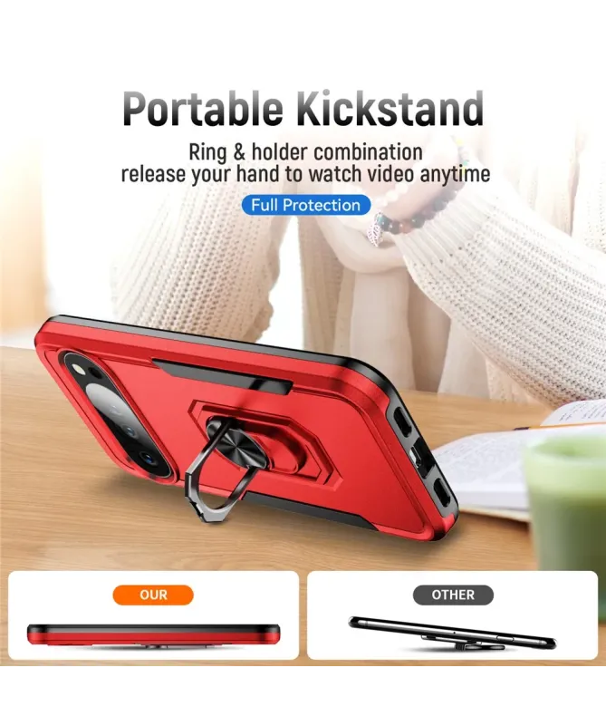 Coque Google Pixel 10 / 10 Pro | Armor Shield avec Anneau