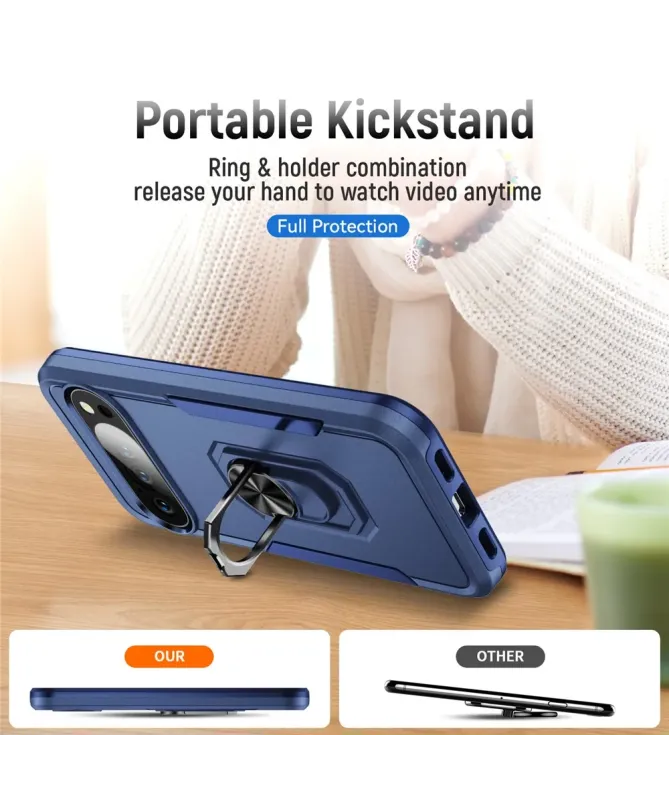 Coque Google Pixel 10 / 10 Pro | Armor Shield avec Anneau