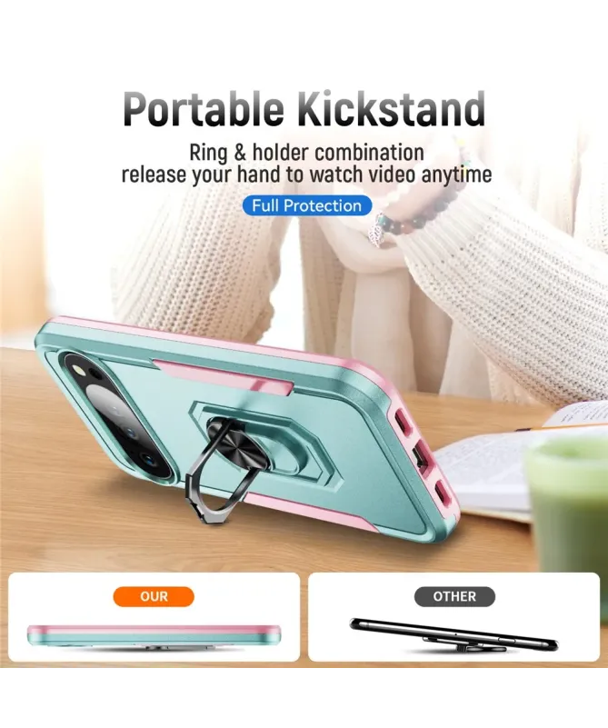 Coque Google Pixel 10 / 10 Pro | Armor Shield avec Anneau