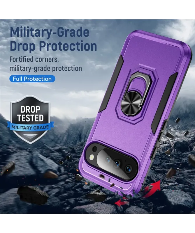 Coque Google Pixel 10 / 10 Pro | Armor Shield avec Anneau