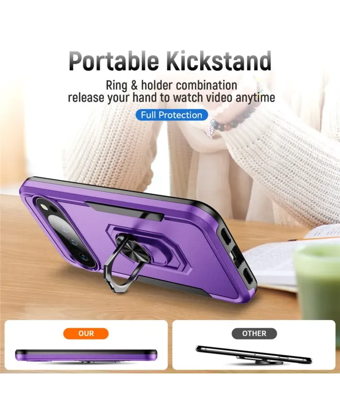 Coque Google Pixel 10 / 10 Pro | Armor Shield avec Anneau