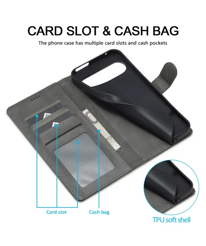 Housse Google Pixel 10 / 10 Pro Effet Cuir LC.IMEEKE