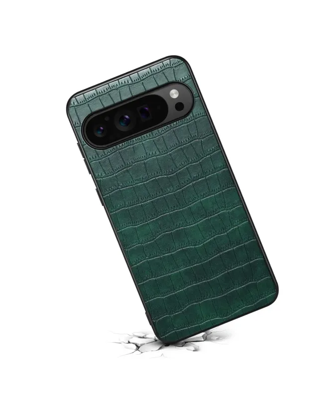 Coque Google Pixel 10 / Pixel 10 Pro Effet Peau Crocodile