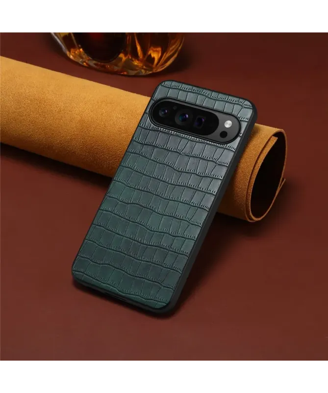 Coque Google Pixel 10 / Pixel 10 Pro Effet Peau Crocodile
