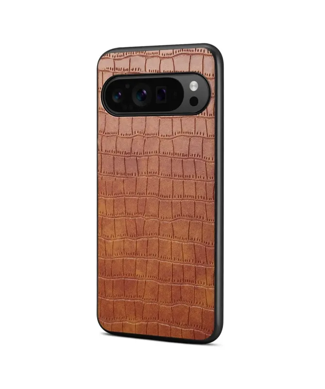 Coque Google Pixel 10 / Pixel 10 Pro Effet Peau Crocodile