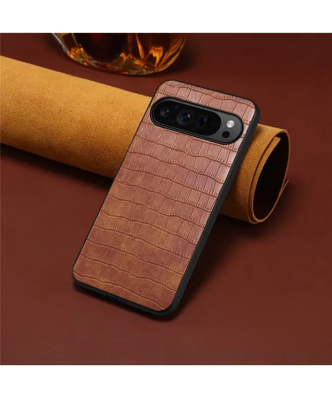 Coque Google Pixel 10 / Pixel 10 Pro Effet Peau Crocodile