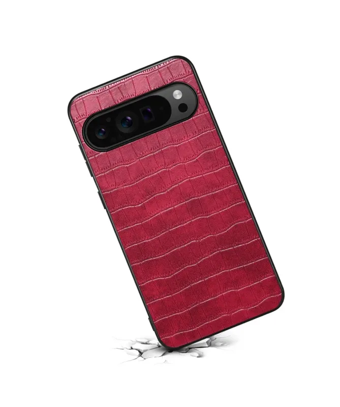 Coque Google Pixel 10 / Pixel 10 Pro Effet Peau Crocodile