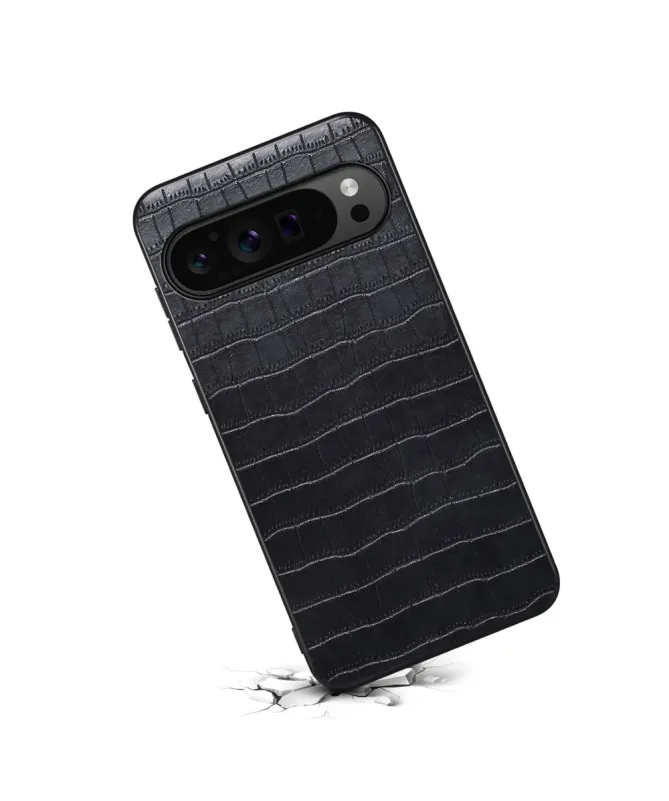 Coque Google Pixel 10 / Pixel 10 Pro Effet Peau Crocodile