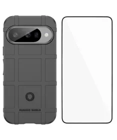 Coque Google Pixel 10 Rugged Shield Antichoc avec Verre Trempé