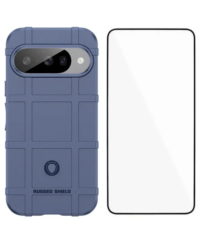Coque Google Pixel 10 Rugged Shield Antichoc avec Verre Trempé