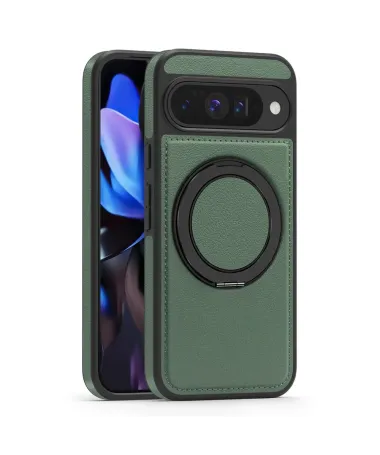 Coque Google Pixel 10 / 10 Pro Anneau Magnétique | RINGFORCE Vert foncé - photo 22