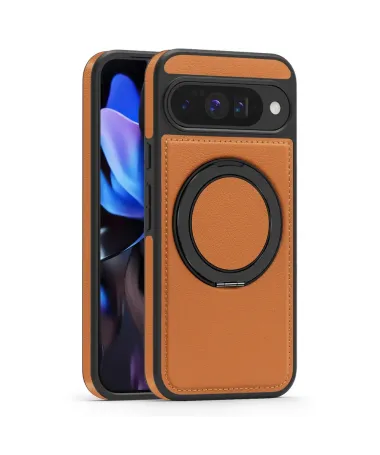 Coque Google Pixel 10 / 10 Pro Anneau Magnétique | RINGFORCE Marron Clair - photo 32