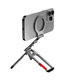 Trépied MagSafe Aluminium avec Clip Mousqueton - Support Ajustable Ult